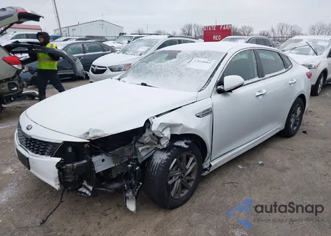 2020 Kia Optima Lx из США, поврежденный, VIN 5XXGT4L32LG387897